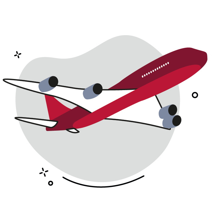 Illustration: Flugzeug